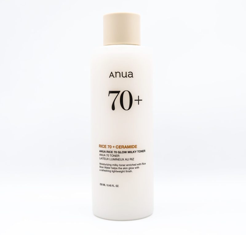 Anua Rice 70 Glow Milky Toner For Glass Skin Rice Water 250ml