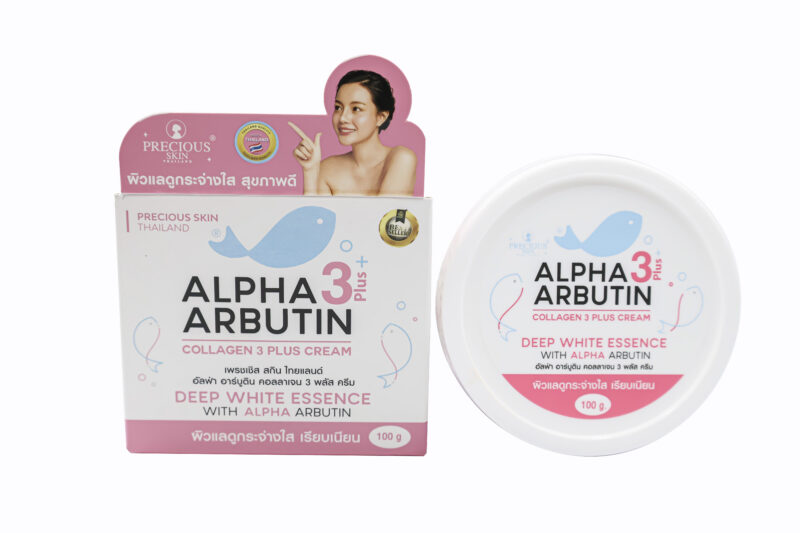 Precious Skin Alpha Arbutin 3 Plus Collagen Whitening Body Cream 100ml